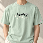 Sunday Tiger T-shirt – close-up of the chest design