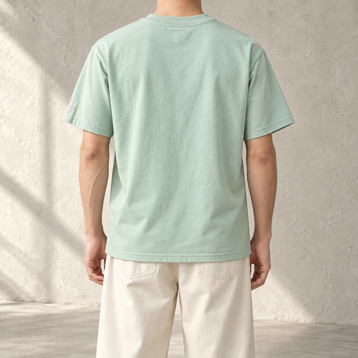 Sunday Tiger T-shirt – back view on a model