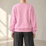 Professional Yappers Sweatshirt – back view on a model