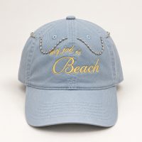 Beach Chain Blue Baseball Cap
