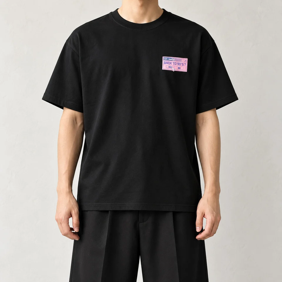 Tiger Graphic Black T-Shirt